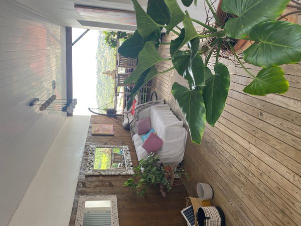 Appartement 1 chambre , jardin et terrasse vue mer et Pitons du Carbet, calme, proche commodités. !