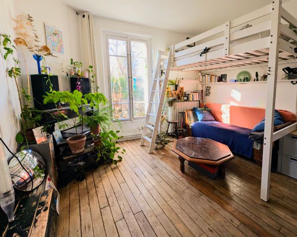 Un appartement au charme de l'ancien face au père lachaise