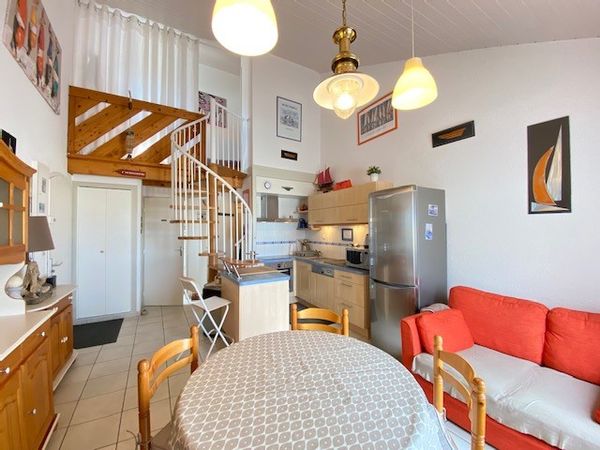 NOIRMOUTIER Appartement 4 pers. à L'Herbaudière, 200m du port (et des commerces) et 300m de la plage