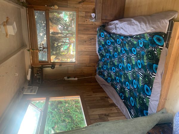 La maison de severine Mobilhome en bois dans résidence privatisée sous les arbres