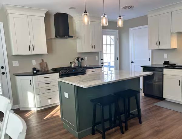 Spacious One Story Home in a quiet neighborhood yet near everything; remodeled, chef’s kitchen