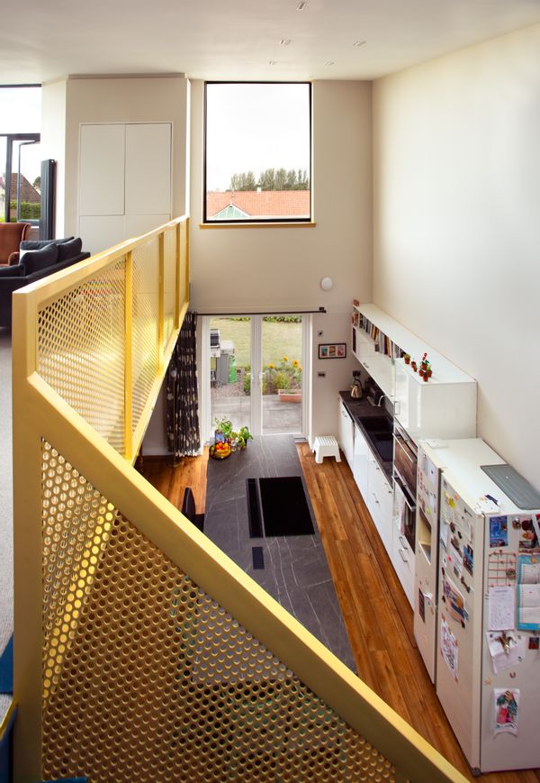 Contemporary family home in St Andrews, Fife, Scotland - the home of golf.