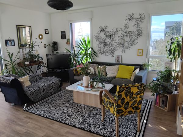 Appartement  calme et lumineux à Rennes, dans le quartier Sud de la capitale de la  Bretagne.