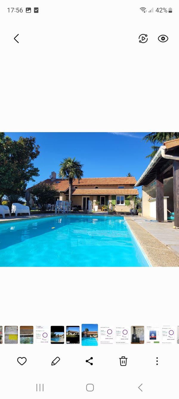 Maison de charme avec piscine près de Valence 26000