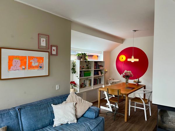 Romantisch wit huisje in Heiloo (voor stellen, duo's en jonge gezinnen)