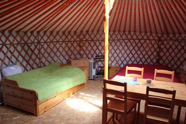 Les yourtes  de Lydie