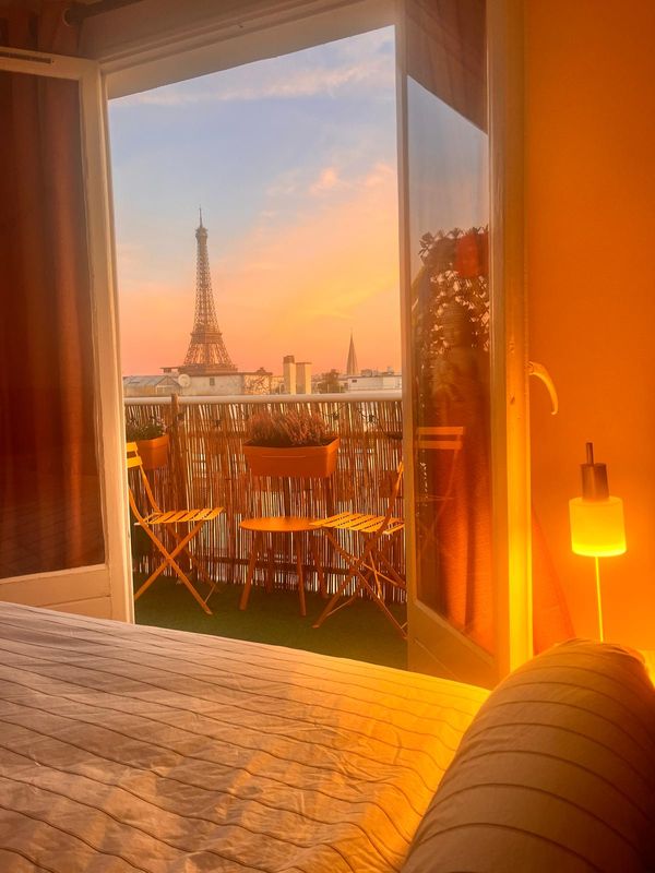 Appartement vue Tour Eiffel