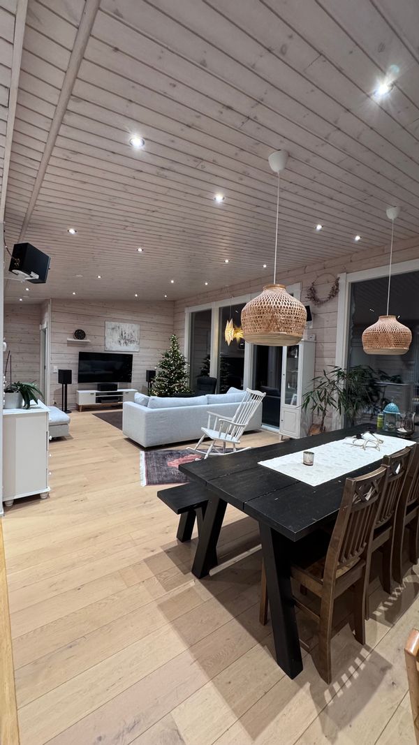 Log-house by the lake Kemijärvi