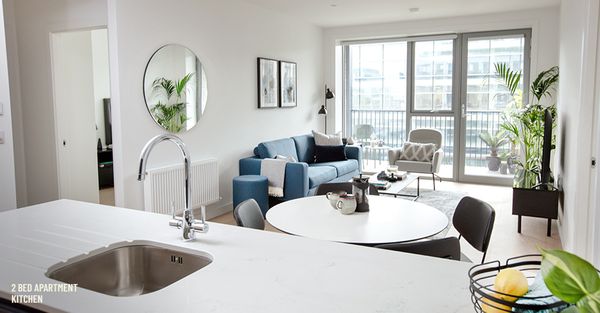 2-flat bedroom in the heart of Dublin.