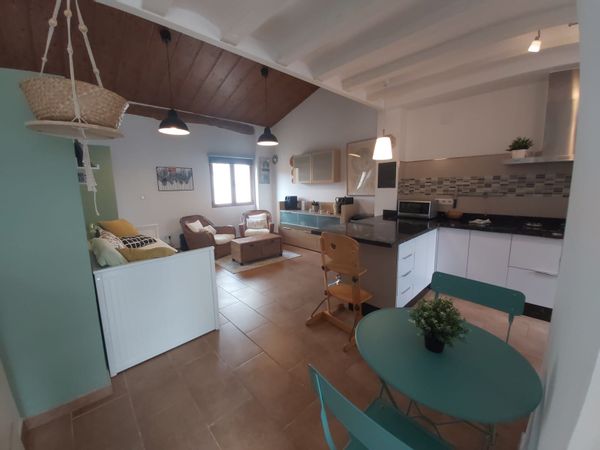 Estudio con terraza en el casco histórico de Alcoy