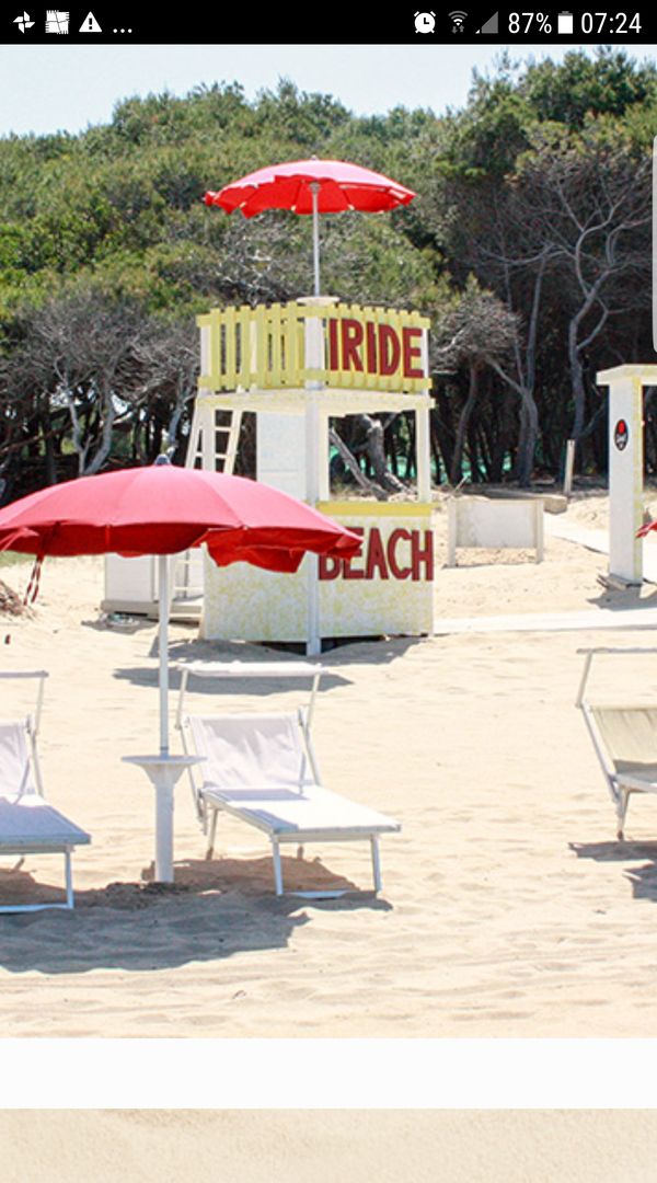 La casetta  sulla spiaggia a Gallipoli