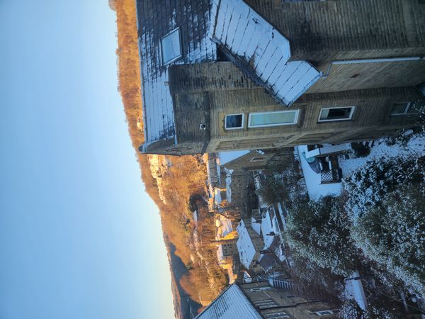 Helen and Alan's house is situated in the pretty town of Hebden Bridge, West Yorkshire.