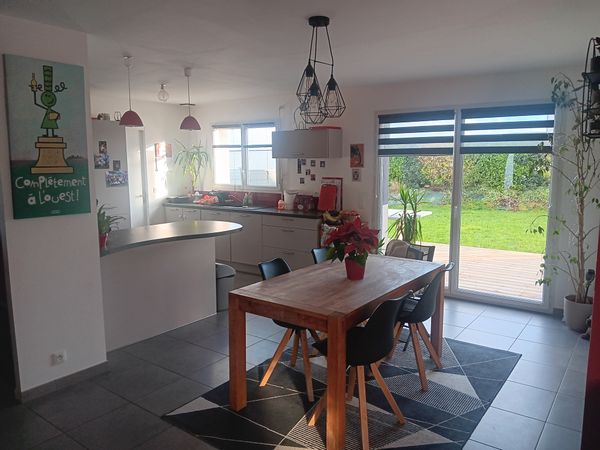 Maison familiale sur la côte bretonne