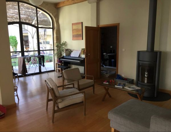 La maison de Elise Entre mer et Cévennes dans un village typique de la sud de la France.