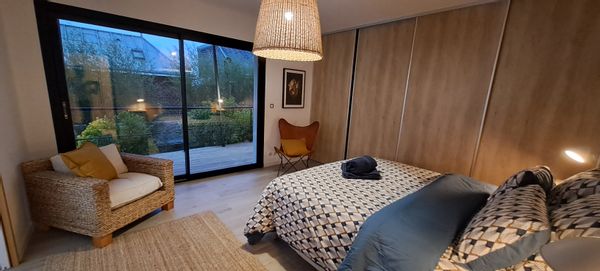 La maison de Bruno, dans quartier calme à quelques minutes du centre ville.