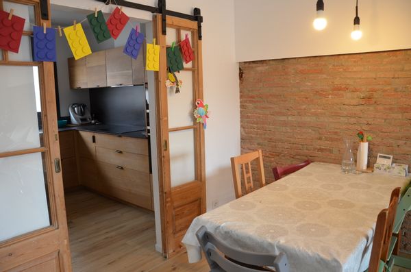 Spacieuse maison de 3 chambres au centre de Terrassa