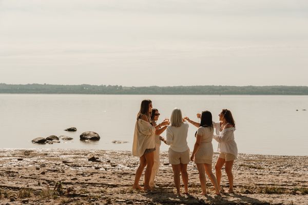 Cabine pour 4 personnes. Directement sur le fleuve St-Laurent.