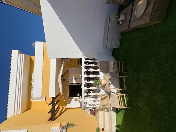 "Stylish Tenerife Townhouse with Sunny Terrace, Shared Pool & Space for up to 8"