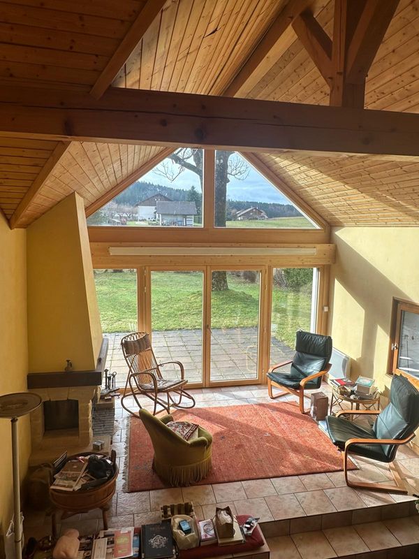 Notre maison de vacances est au cœur d'un beau village du Haut-Doubs