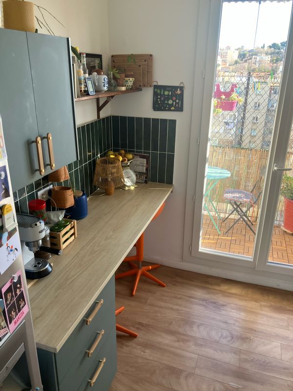 Appartement marseillais cosy avec balcon