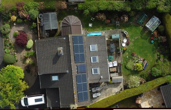 Detached 5 bedroom house (2 bedrooms closed off to store our stuff in) has been 40 years in making.