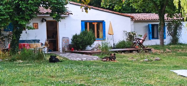 La maison Blanche et Bleue
