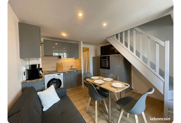 T2 rènové de Marie José et Philippe entre mer et forêt à Saint Jean De Monts.