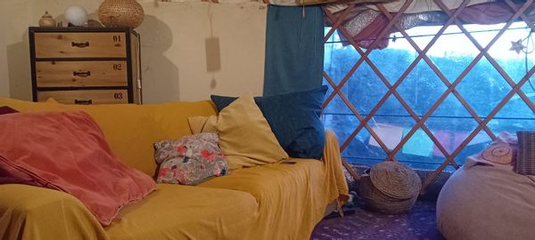 Yourte en plaine nature, charme et dépaysement assuré