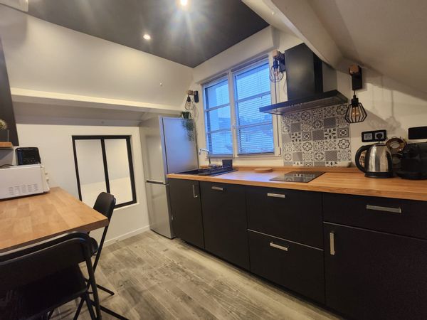 Grand studio indépendant, avec coin nuit, accès piscine et jardin, à 2 pas du château de Versailles