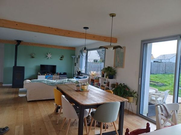 Maison entre terre et mer