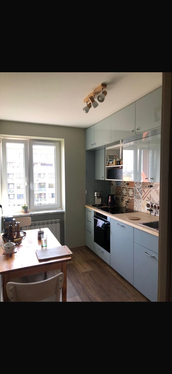 Three-bedroom apartment, located just 15 minutes from the center of Krakow.