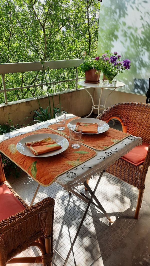 Appartement cosy avec grand balcon