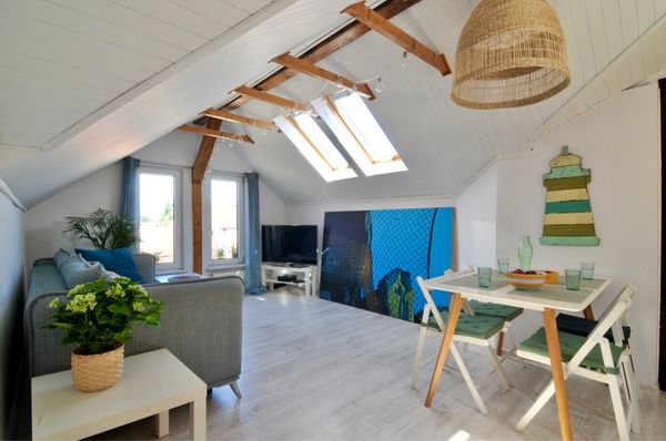 Sopot, Pologne – Loft lumineux 2 chambres près de la plage