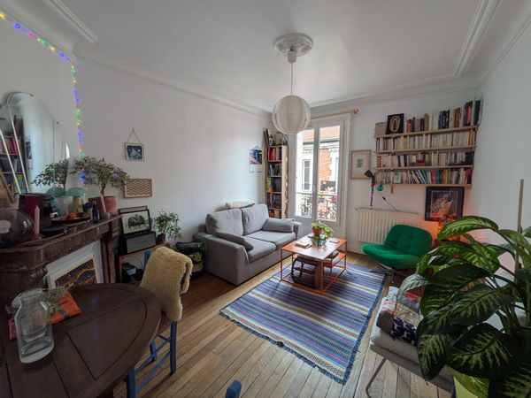 Appartement de charme à Montreuil en plein coeur d'un quartier dynamique et tendance