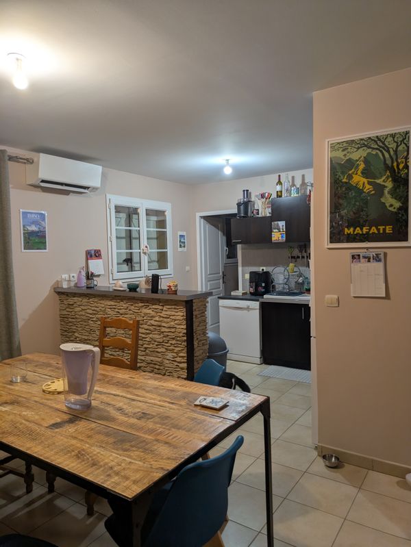 La maison de Clem et Tiph, cocon à la campagne avec grande pièce de vie et jardin.