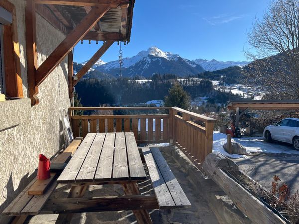 Studio situé dans le domaine skiable des Portes du Soleil.