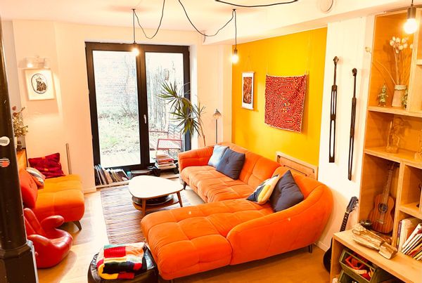 Maison trois chambres en intérieur d'ïlot; un havre de paix au coeur de Bruxelles.