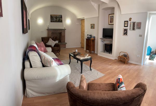 huis van Letícia e Chiara e il piccolo Lorenzo.