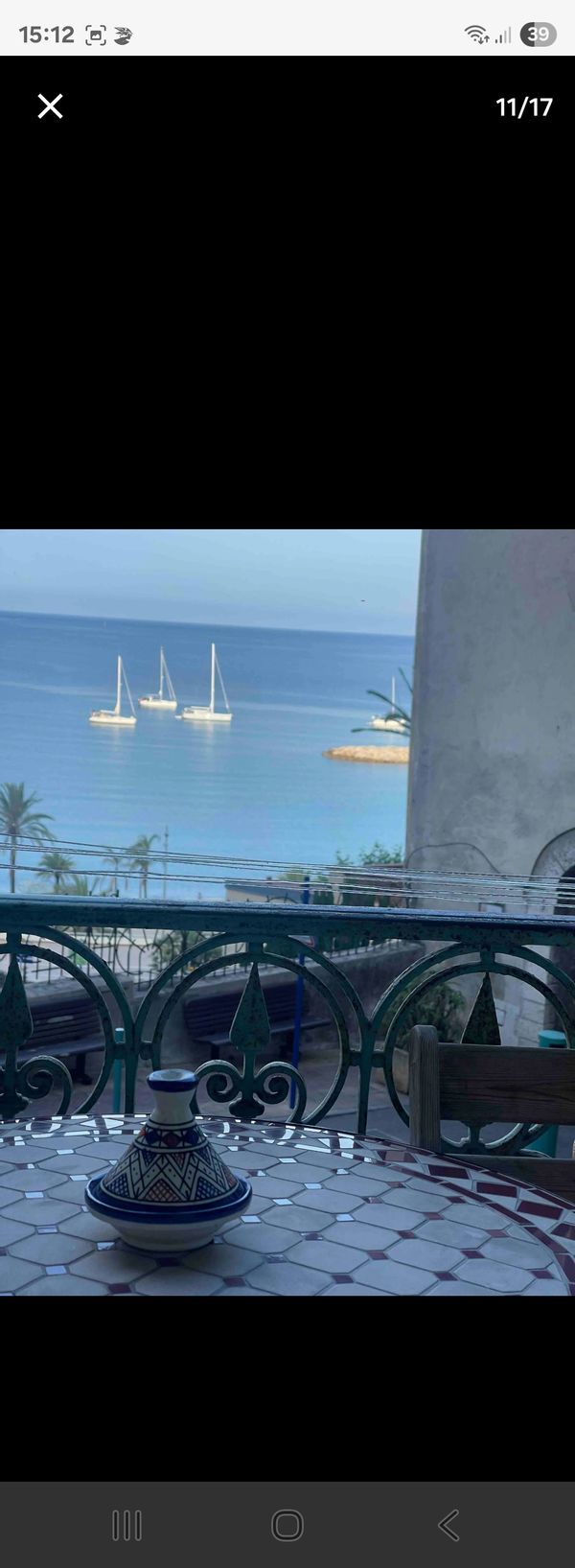 la rivièra Française  face à la méditerranée et aux portes de l'Italie