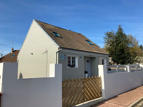 Maison de 8 personnes en plein cœur de la Baie de Somme à 2 minutes de la plage avec stationnement