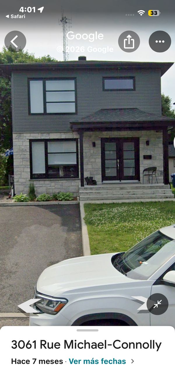 Casa familiar en Québec Canadá