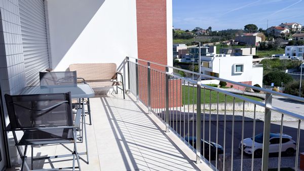 One-bedroom apartment with balcony, near the beach, Figueira da Foz, Portugal.
