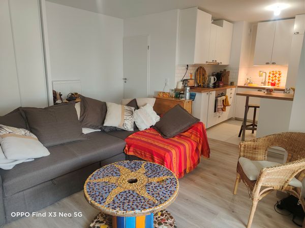 Chez Sylvia, T2 proche métro, terrasse et verdure