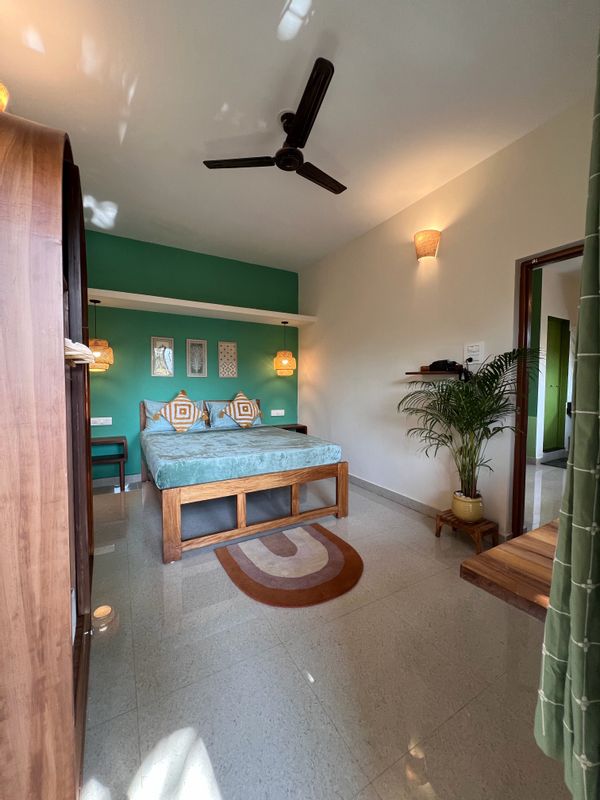 Cozy apartment in tropical and quiet part of Goa (Mandrem)