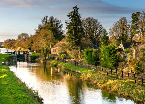 Spacious, luxury charming 1800s cottage, with office workspace on a canal.