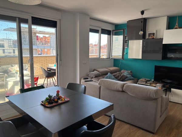 Ático familiar con  vistas las torres de Madrid