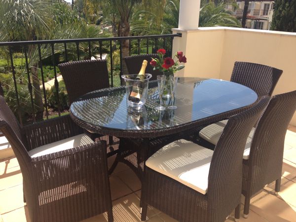 A spacious well appointed 2-bedroom 1st floor apartment in tranquil, secure gated residential resort