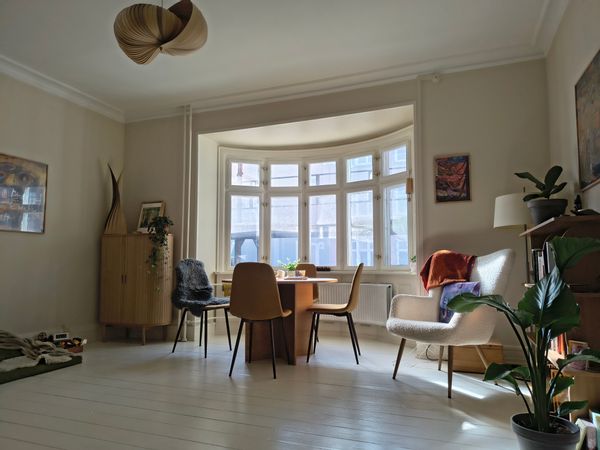 "Hygge" 1-BR, central and walking distance to the water and large nature area