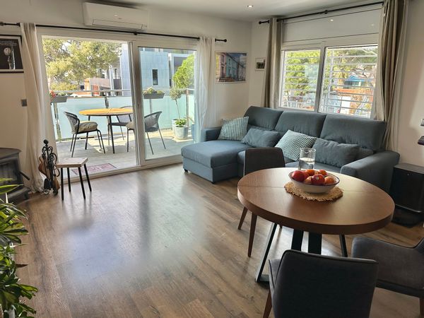 Bright Mediterranean home 200m from the sea, near Barcelona