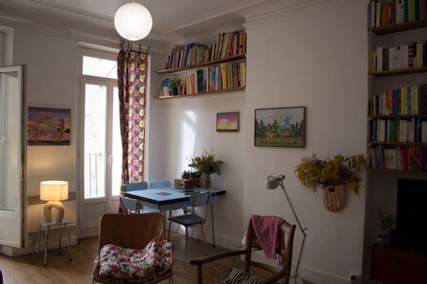 Appartement d'artiste, lumineux et avec terrasse, en plein coeur de Marseille